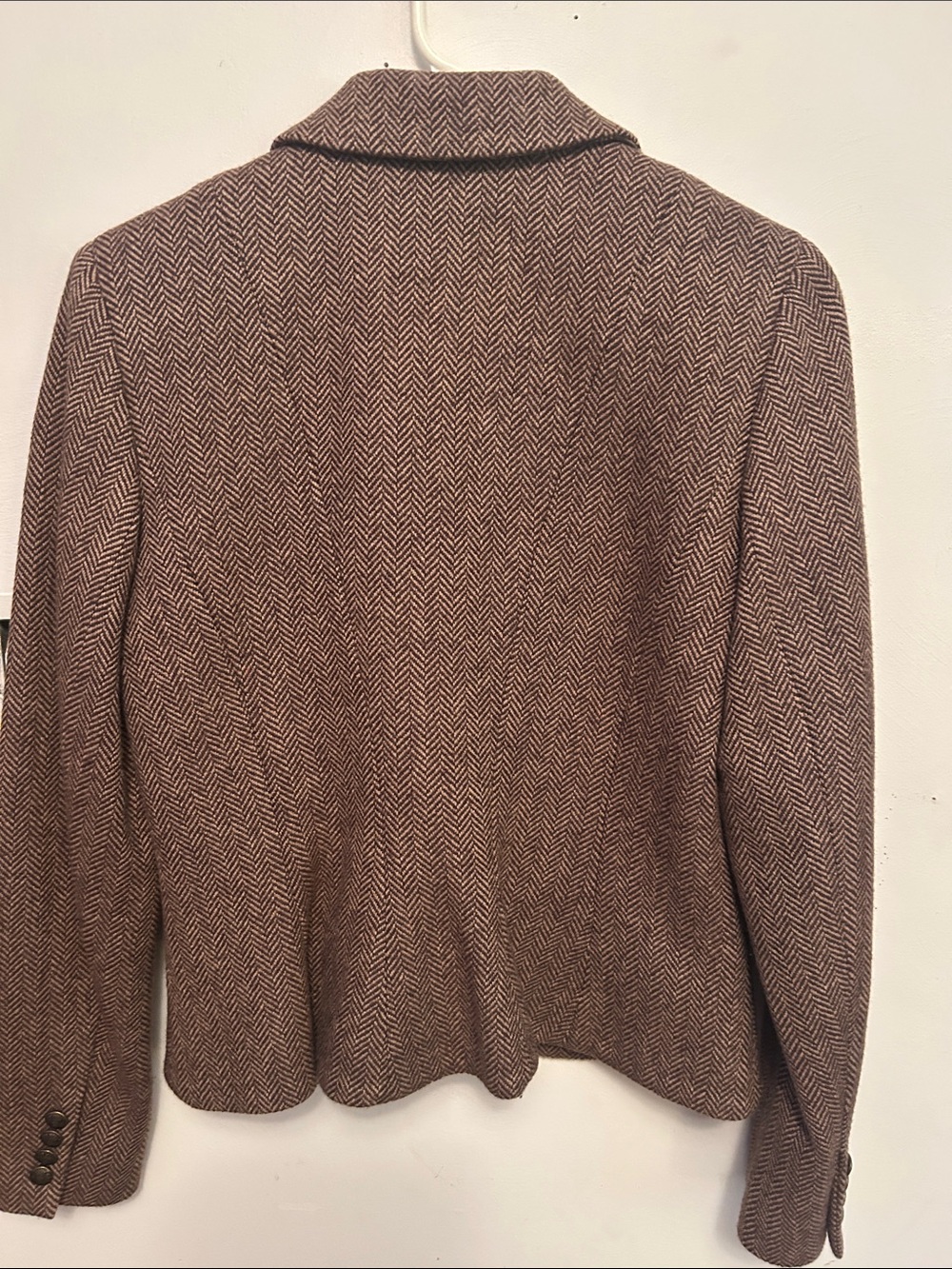 Chaps vintage classic tweed  wool blazer - Picture 4 of 5